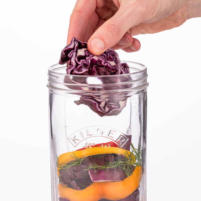 Fermentier-Set, 2 Gläser á 1 Liter