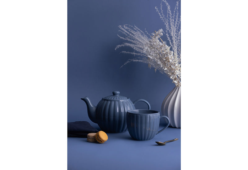 PRICE & KENSINGTON Teekanne Luxe 6 Tassen 1,1l blau