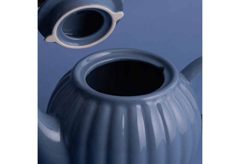 PRICE & KENSINGTON Teekanne Luxe 6 Tassen 1,1l blau