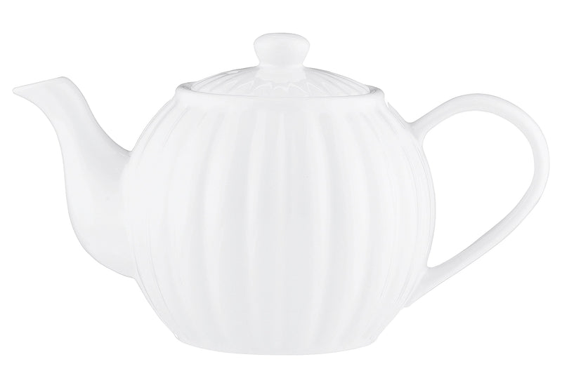 PRICE & KENSINGTON Teekanne Luxe 6 Tassen 1,1l weiß