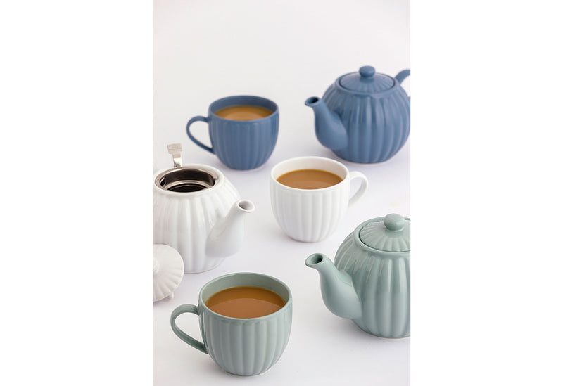 PRICE & KENSINGTON Teekanne Luxe 6 Tassen 1,1l weiß