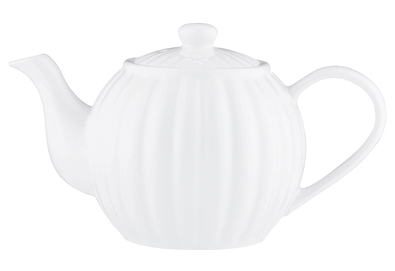 PRICE & KENSINGTON Teekanne Luxe 6 Tassen 1,1l weiß