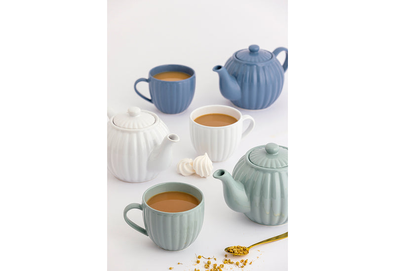 PRICE & KENSINGTON Teekanne Luxe 6 Tassen 1,1l weiß