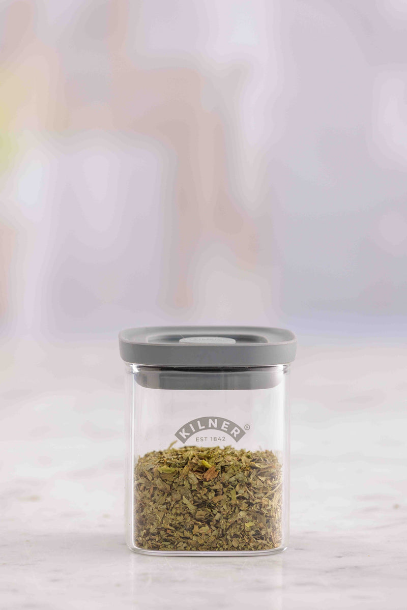 Glas Vorratsbehälter - Quadratisch, 160 ml