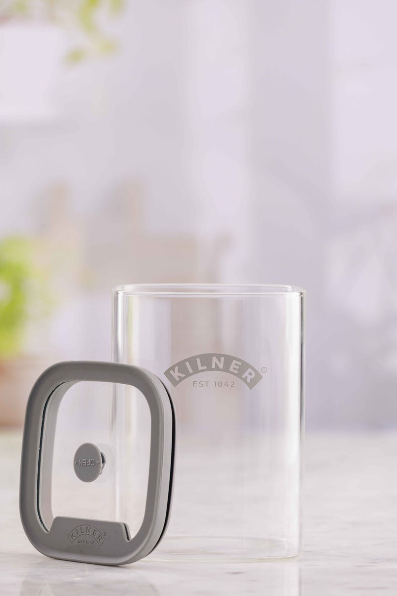 Glas Vorratsbehälter - Quadratisch, 1 Liter