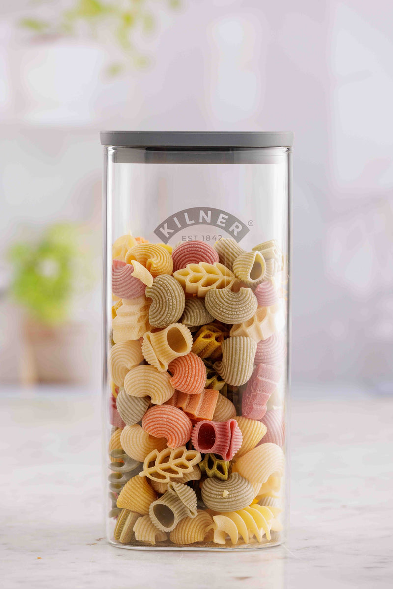 Glas Vorratsbehälter - Quadratisch, 1,5 Liter