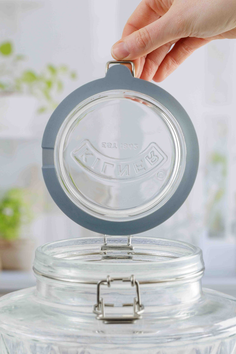 Getränkespender mit Edelstahl Zapfhahn im Diamantmuster Design, 5 Liter