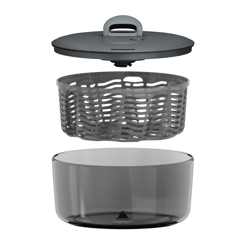 ZYLISS Salatschleuder Easy Spin L Ø26cm anthrazit