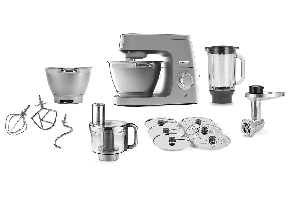 KENWOOD Küchenmaschine KVC 5401 Chef Elite 1200Watt silber