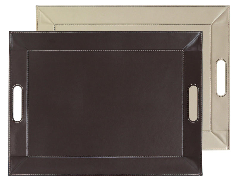 DUO - Wendetablett, Schokobraun/Cremefarben, groß