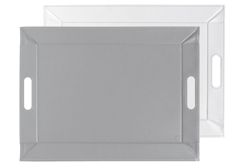 FREEFORM DUO Wendetablett 55x41cm groß grau/weiss