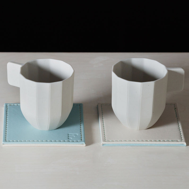 DUO - Untersetzer Mint/Elfenbein, 4er Set