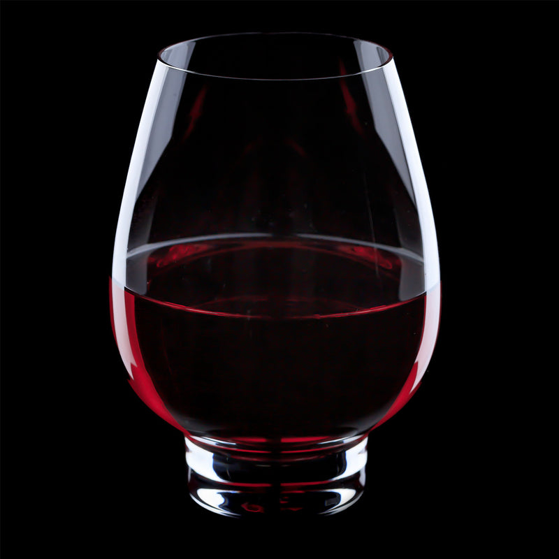 Rotwein-Glas ohne Stiel, 600ml, 2er Set