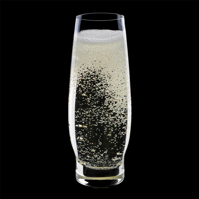 Sekt-Glas ohne Stiel, 275ml, 2er Set