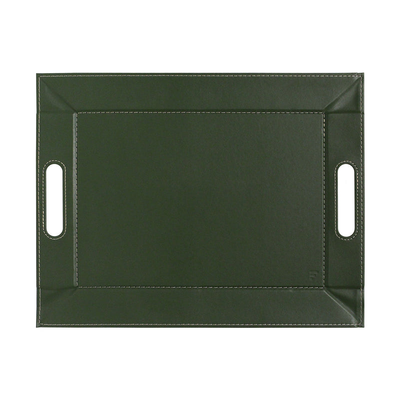 DUO - Wendetablett, Olive/Elfenbein, klein
