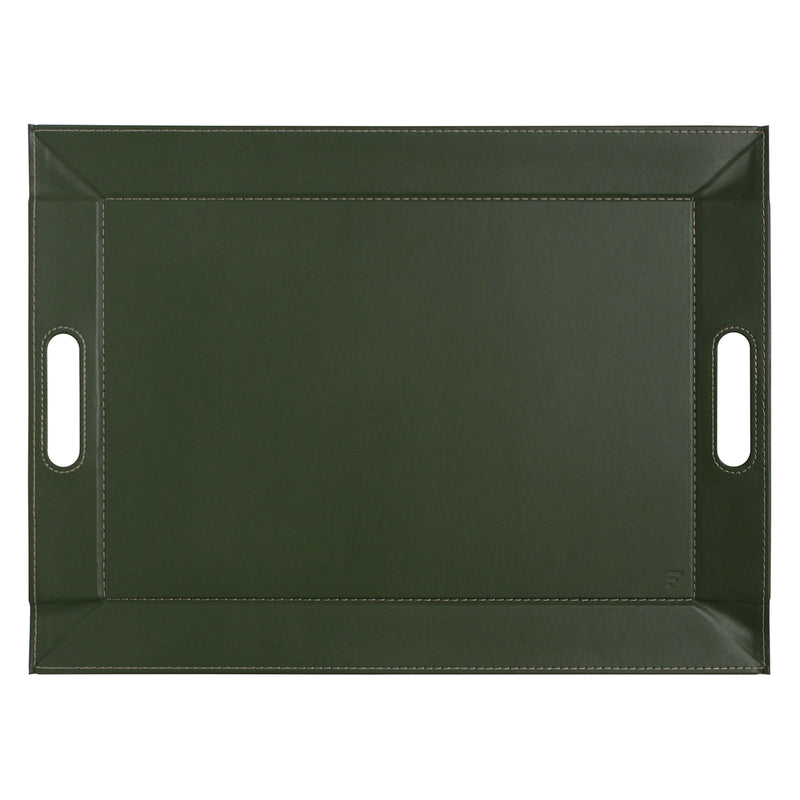 DUO - Wendetablett, Olive/Elfenbein, groß