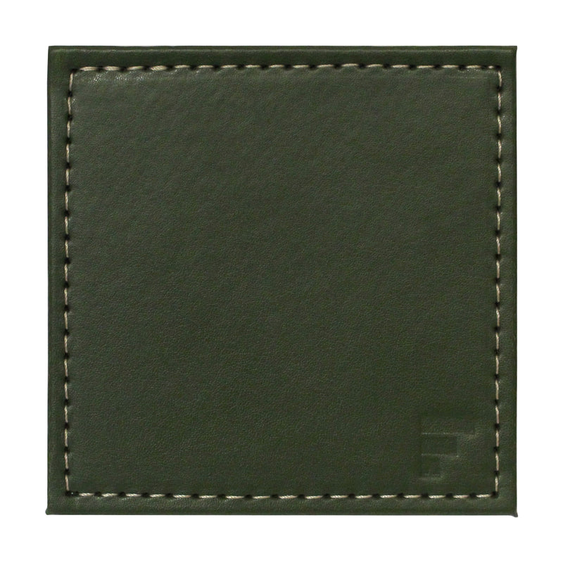 DUO - Untersetzer Olive/Elfenbein, 4er Set