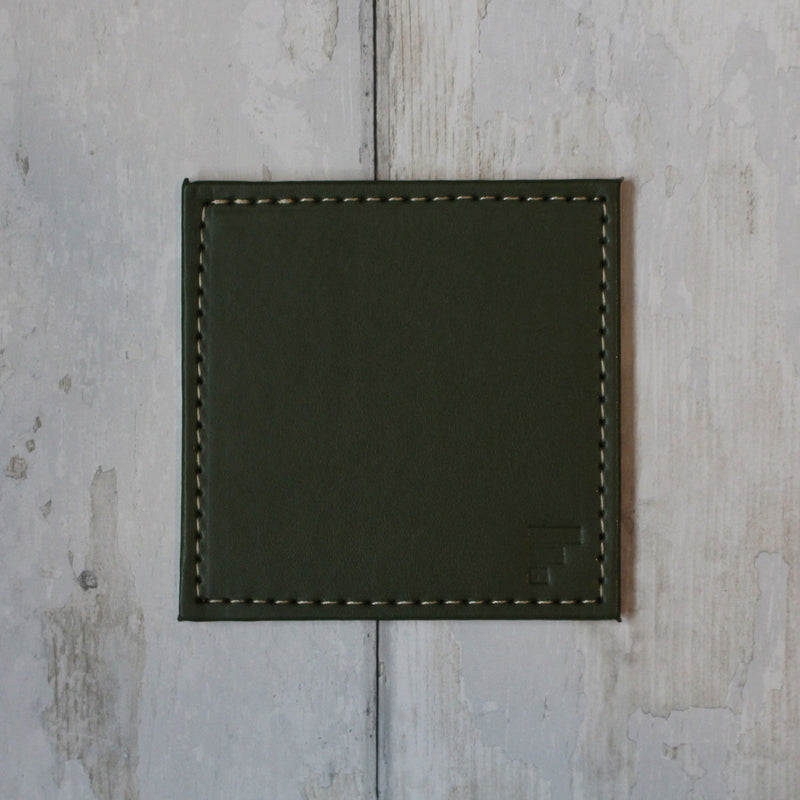 DUO - Untersetzer Olive/Elfenbein, 4er Set