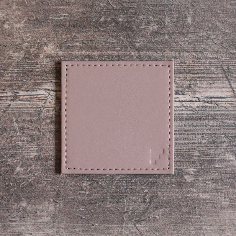 DUO - Untersetzer Altrosa/Stein, 4er Set