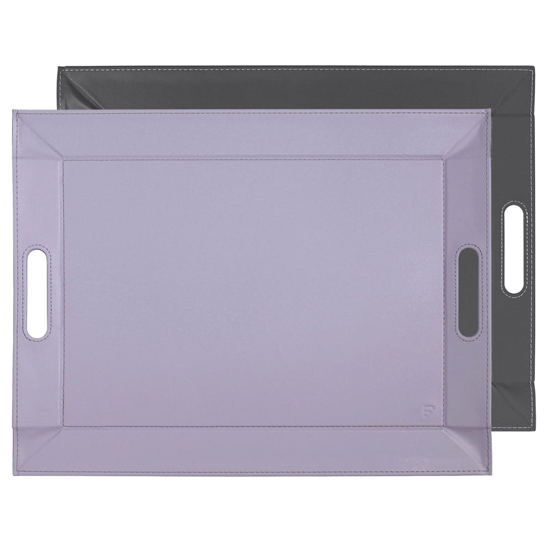 DUO - Wendetablett, Flieder/Grau, klein