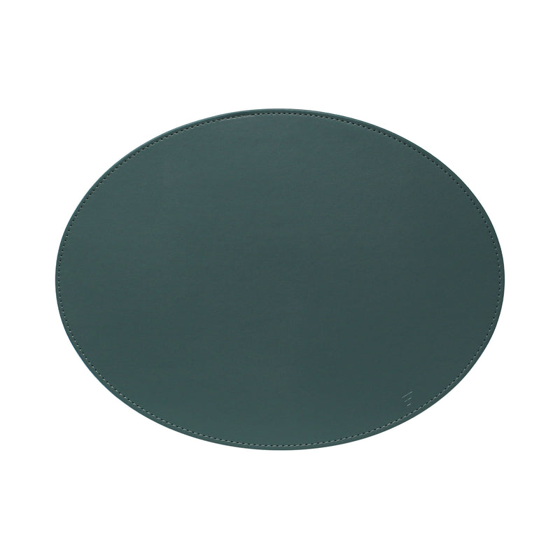 DUO Platzset, Oval, Petrol/Anthrazit