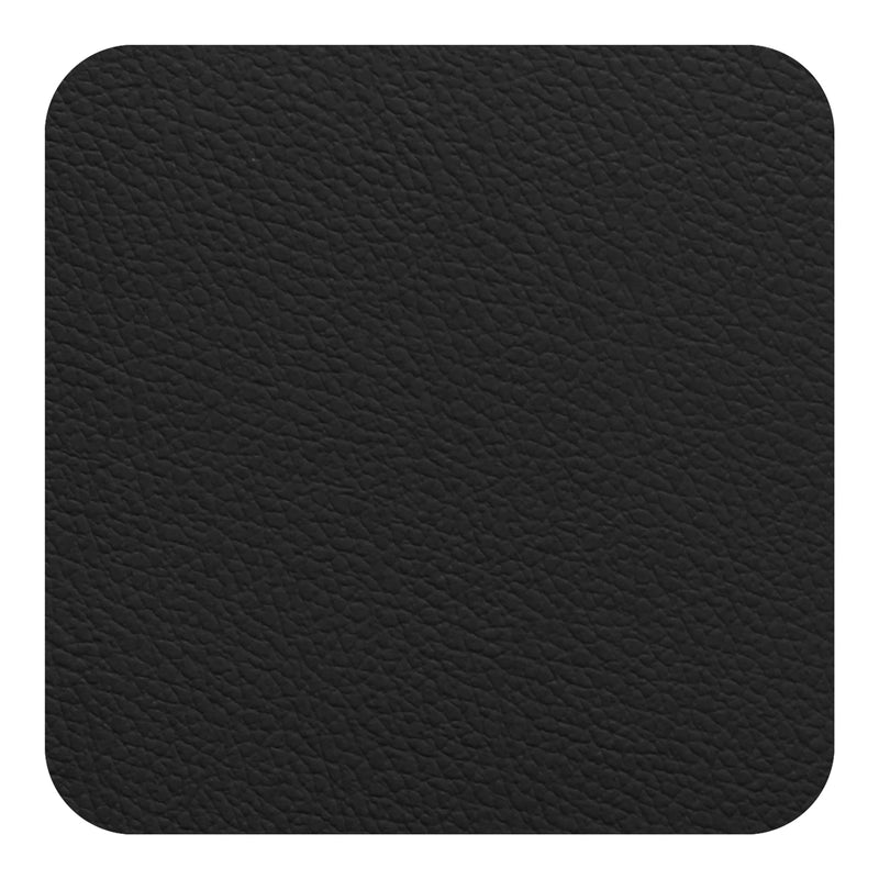 Fleximats Untersetzer, 4er Set, 10x10cm, Cognac/Schwarz