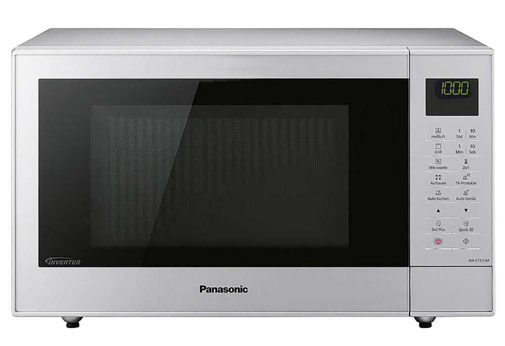 PANASONIC NN-CT57JMGPG Mikrowelle mit Grill und Heißluft 27l Garraum Edelstahl