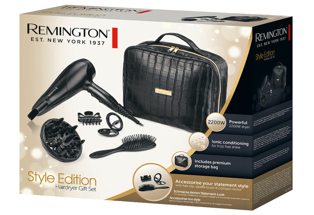 REMINGTON D 3195 GP Haartrockner Style Edition 2200 Watt Geschenkset