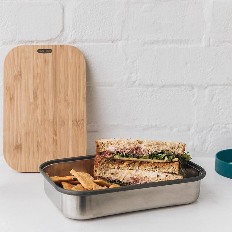 Edelstahl Sandwich Box, klein, Ozean, 900 ml