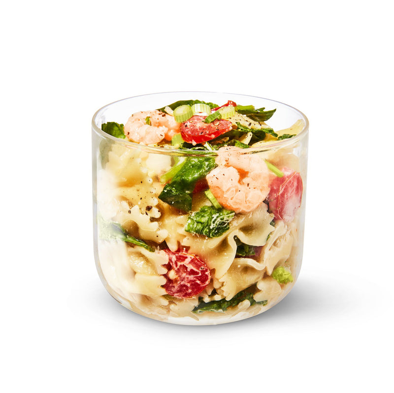 Lunchschale aus Glas, Mandel, 600 ml