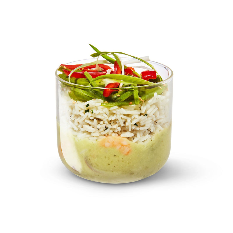 Lunchschale aus Glas, Mandel, 600 ml