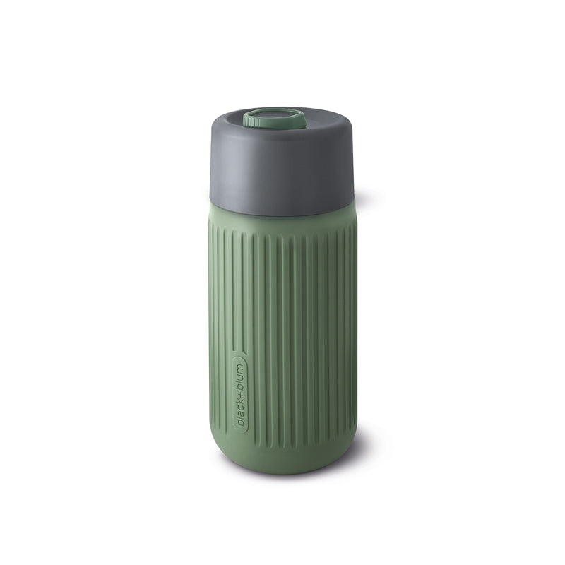 Glas To-Go Becher, olive, 340 ml