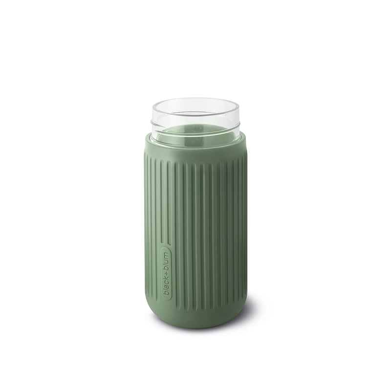 Glas To-Go Becher, olive, 340 ml