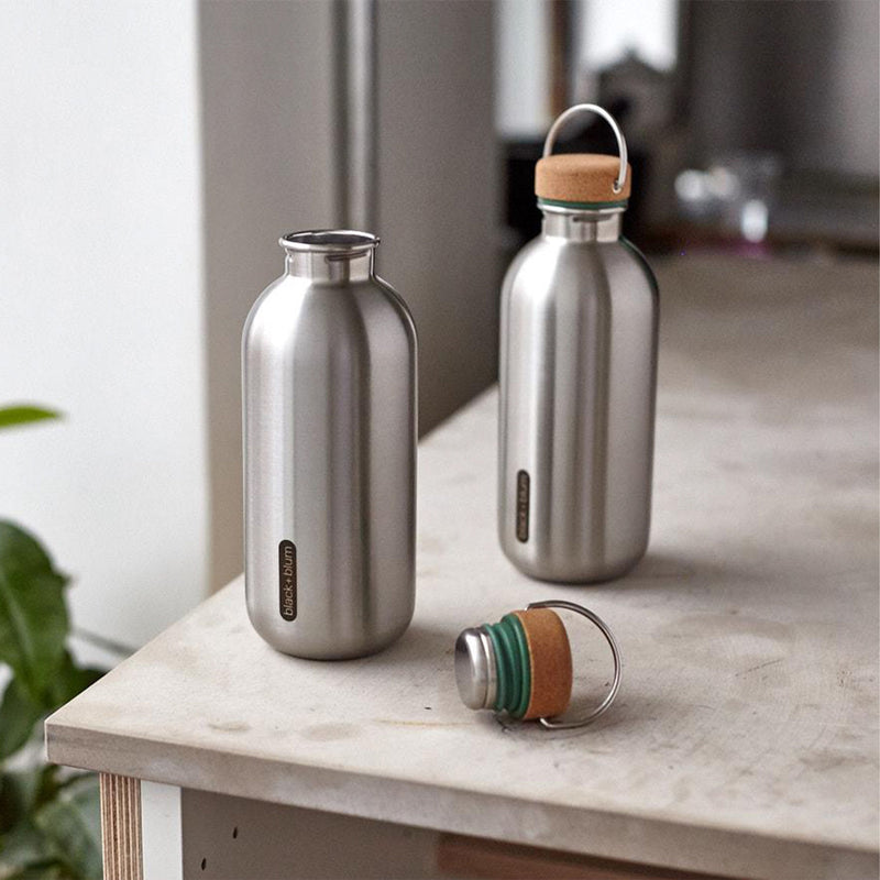 Edelstahl Wasserflasche, ozean, 600 ml