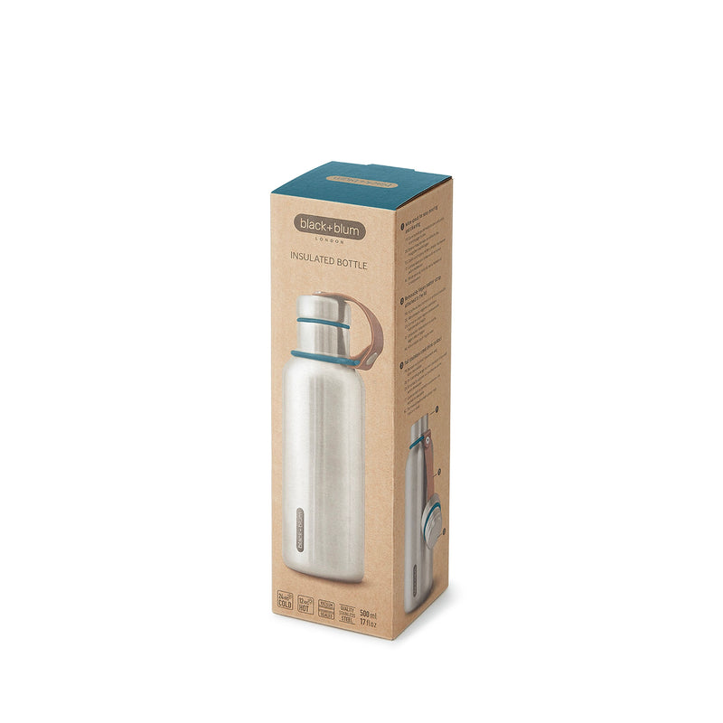 Isolierflasche (optimiertes Design), ozean, 500 ml