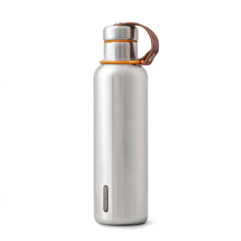 Isolierflasche (optimiertes Design), orange, 750 ml