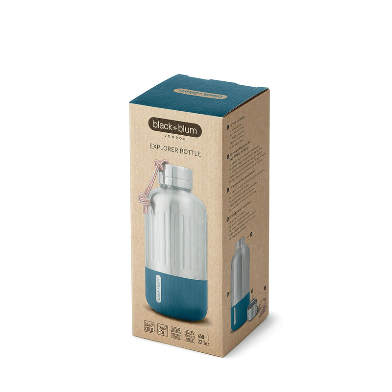 Explorer Isolierflasche, klein, ozean, 650 ml