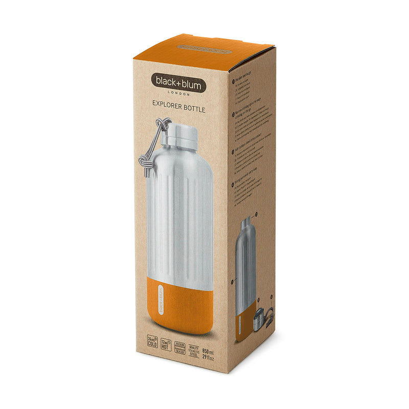 Explorer Isolierflasche, groß, orange, 850 ml