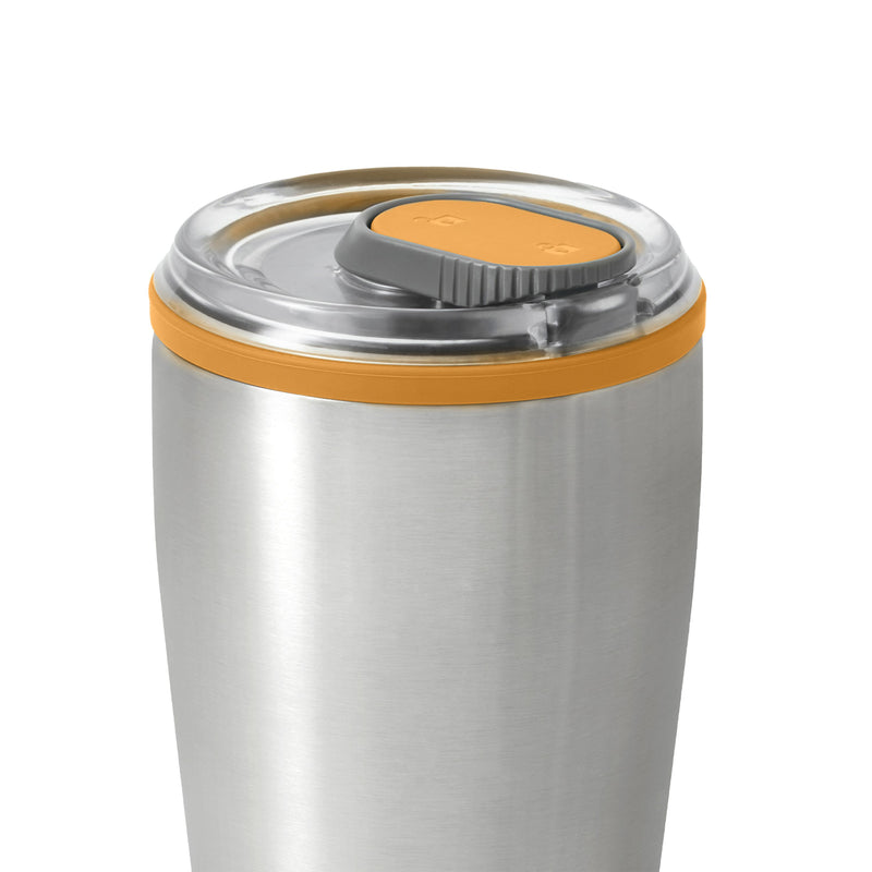 Travel Tumbler Edelstahl, Orange, 600 ml