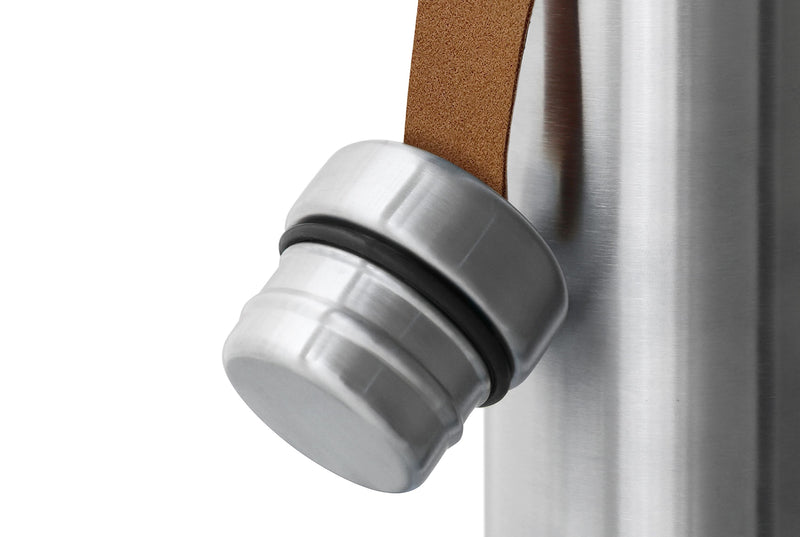 Isolierte Trinkflasche, schwarz, 500 ml