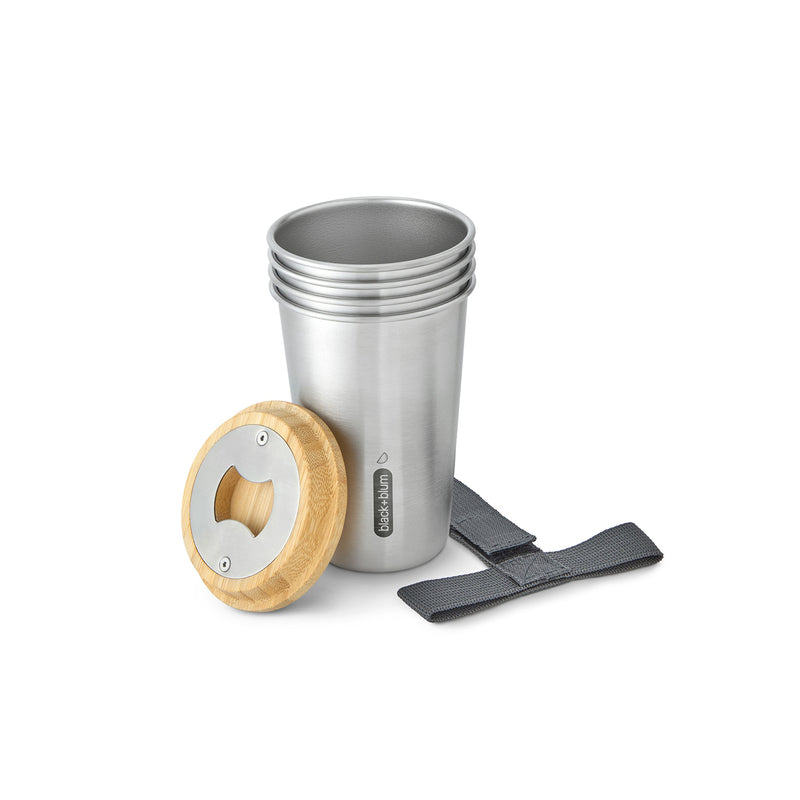 Becher Set aus Edelstahl, 500ml