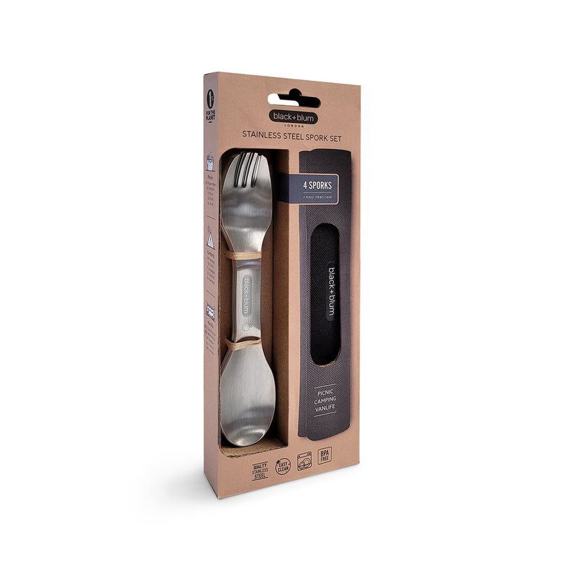 Göffel Set aus Edelstahl