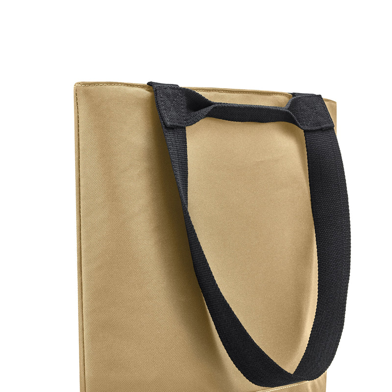 Isolierte Einkaufstasche, Tote Bag, Beige
