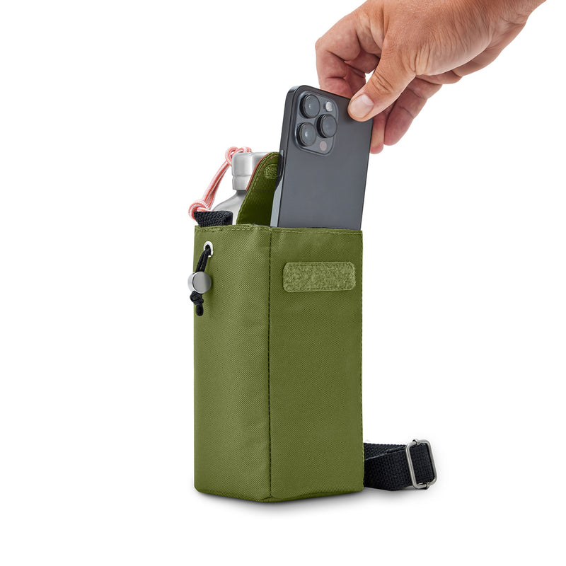 Isolierte Flaschen-Tasche, Moos