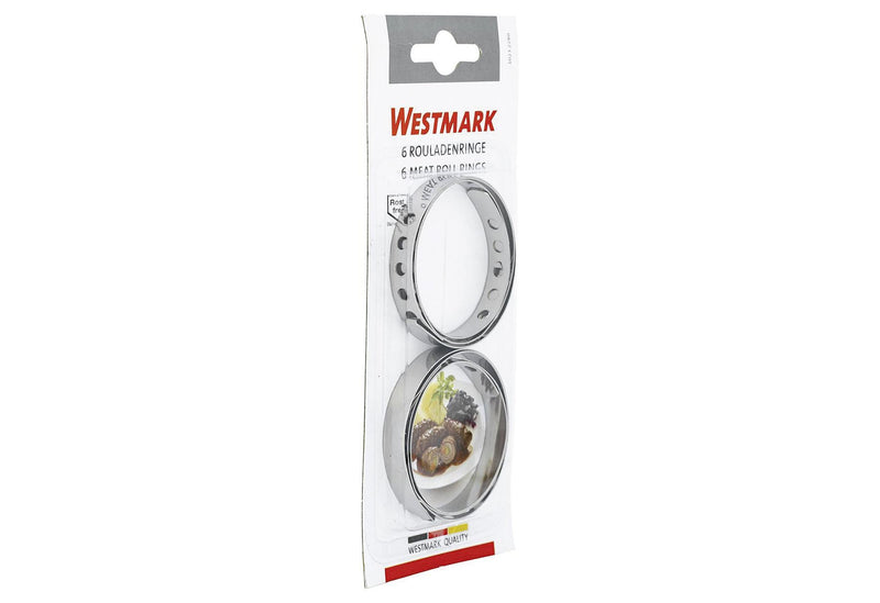 WESTMARK Rouladenringe Edelstahl 6Stück