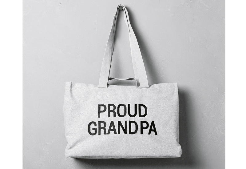 CHILDHOME Canvas Großelterntasche Opa
