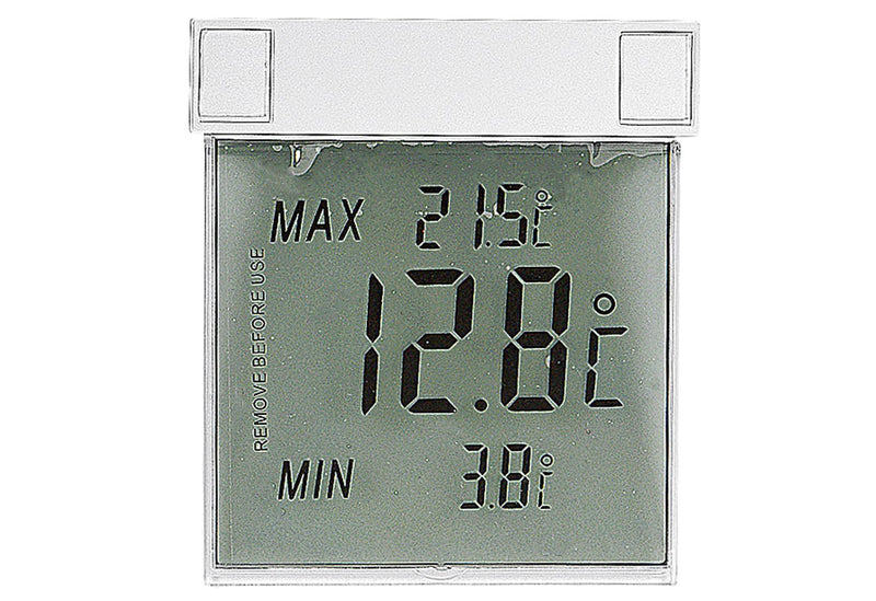 TFA Fenster-Thermometer digital 10,5x2,3x9,7cm