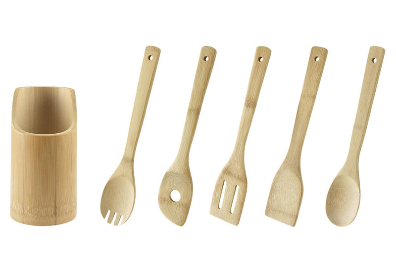 METALTEX Küchenhelfer-Set Bambus 5teilig