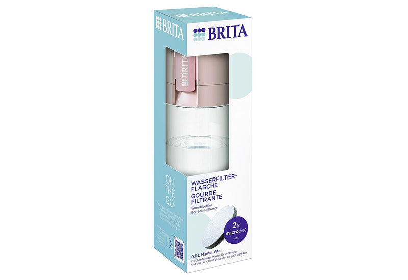 BRITA Wasserfilter-Flasche Vital apricot inkl. 2 MicroDisc