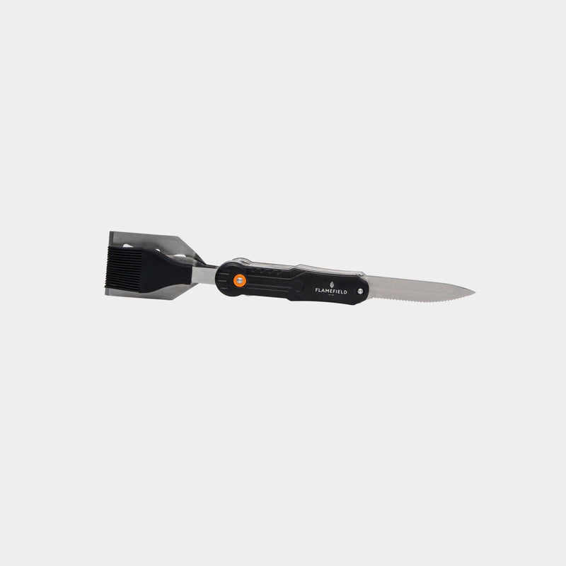 FLAMEFIELD BBQ-Multifunktionswerkzeug mit Magnet 5-in-1